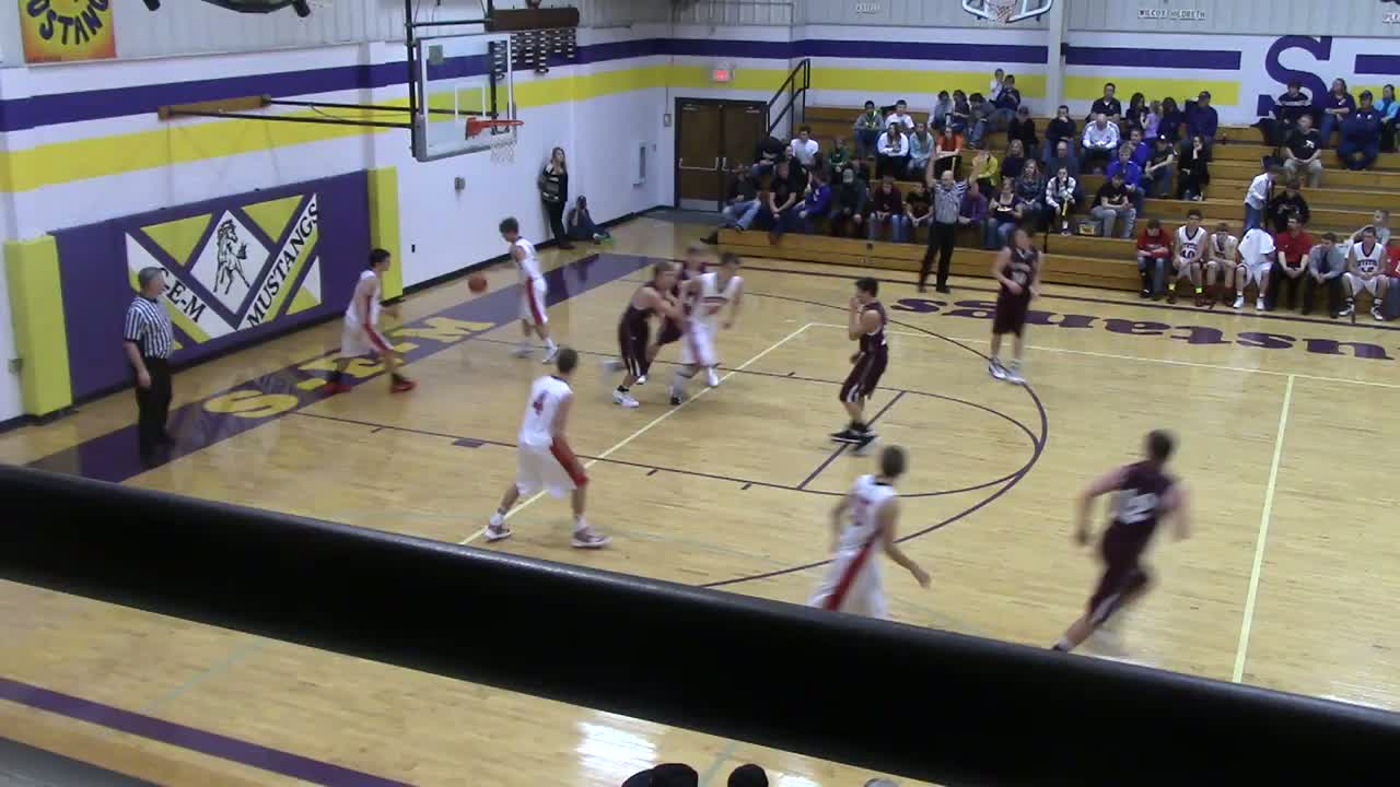 AnselmoMerna High School vs. Elwood, NE Collin Safranek highlights