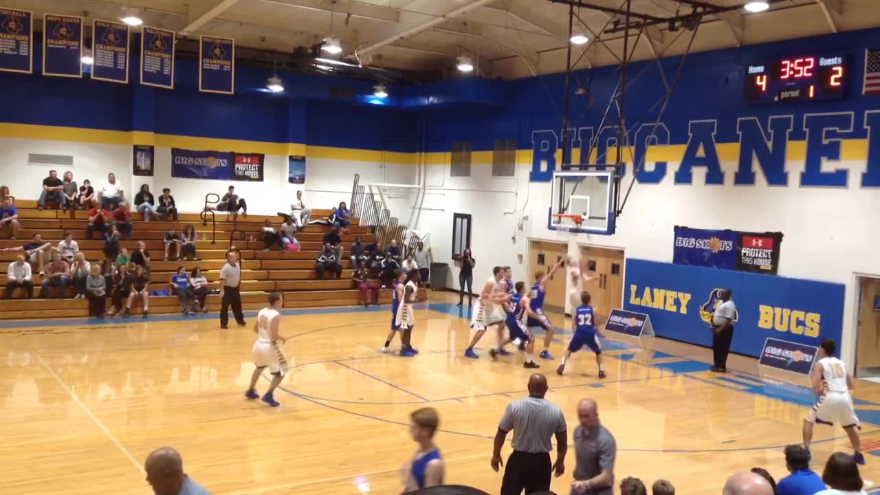 Laney High School vs. Wca2 Jordan John highlights