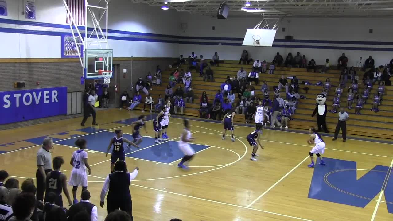 Westover High School vs. E.E. Smith NEKYIA BAPTISTE highlights
