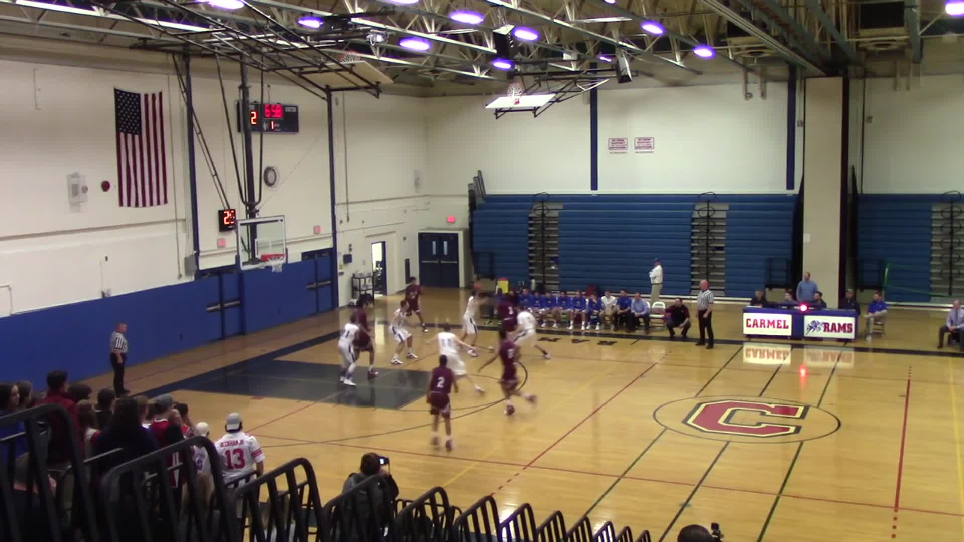 Carmel High School James Criss highlights Hudl