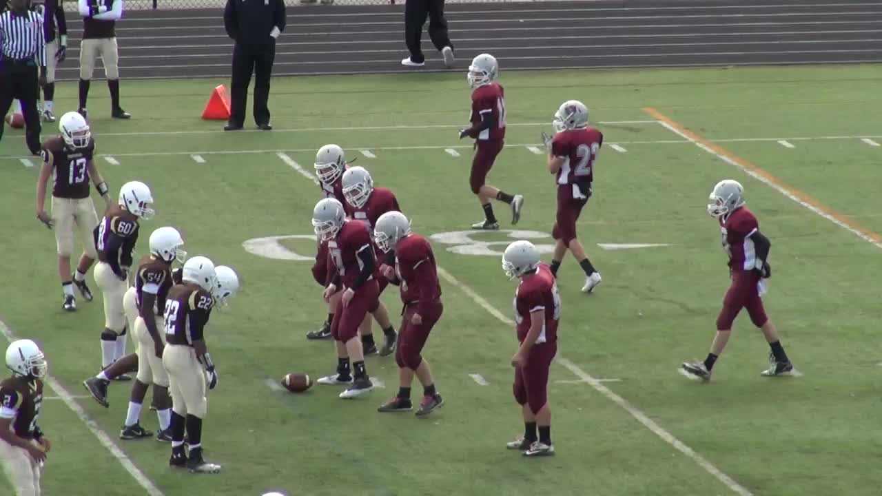 Meade High School vs. Broadneck JV Football Marquis TaliaferroRose