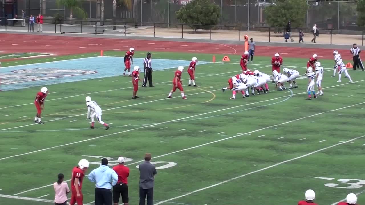Granite Hills High School vs. El Cajon Valley Lyndon Franklin highlights