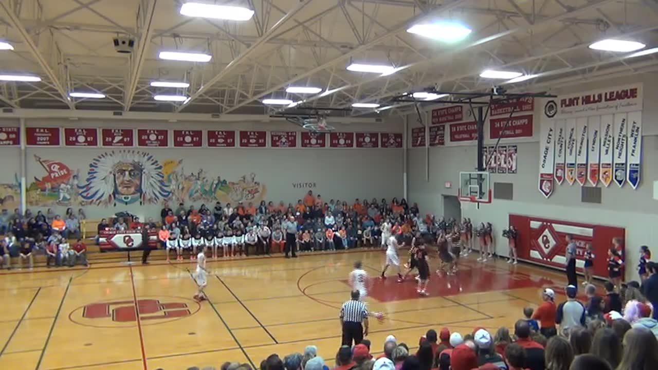 Osage City High School vs. Lyndon High School Duncan Fort highlights