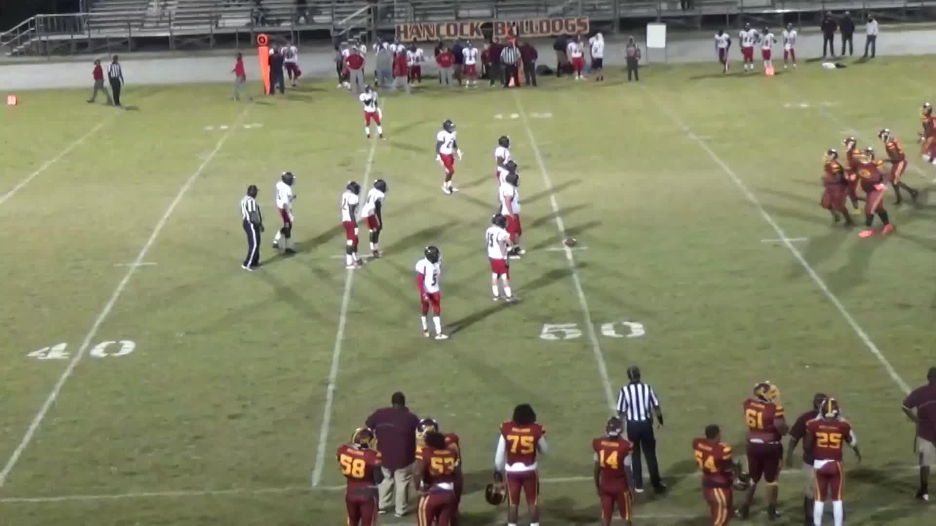 Hancock Central HS Football Video "Hancock Central football highlights