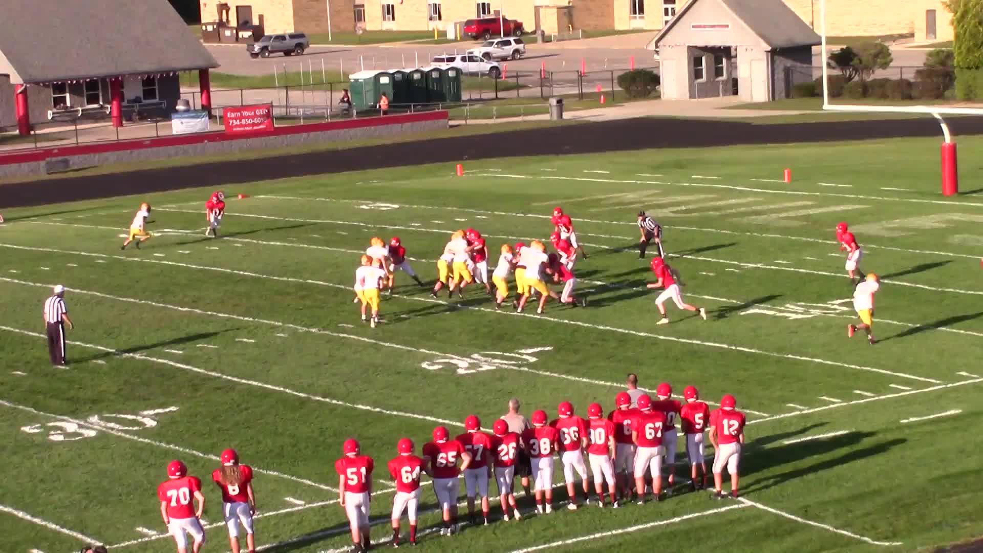 Bedford High School Davison High School highlights Hudl