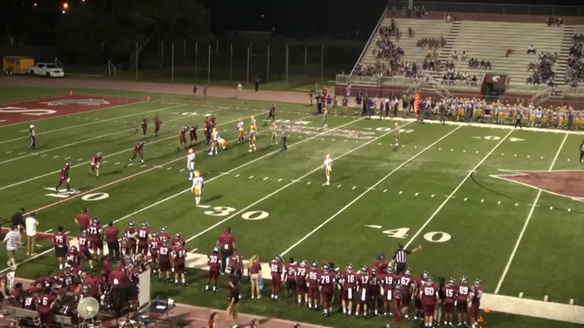 Lutcher High School Quincy Brown highlights Hudl