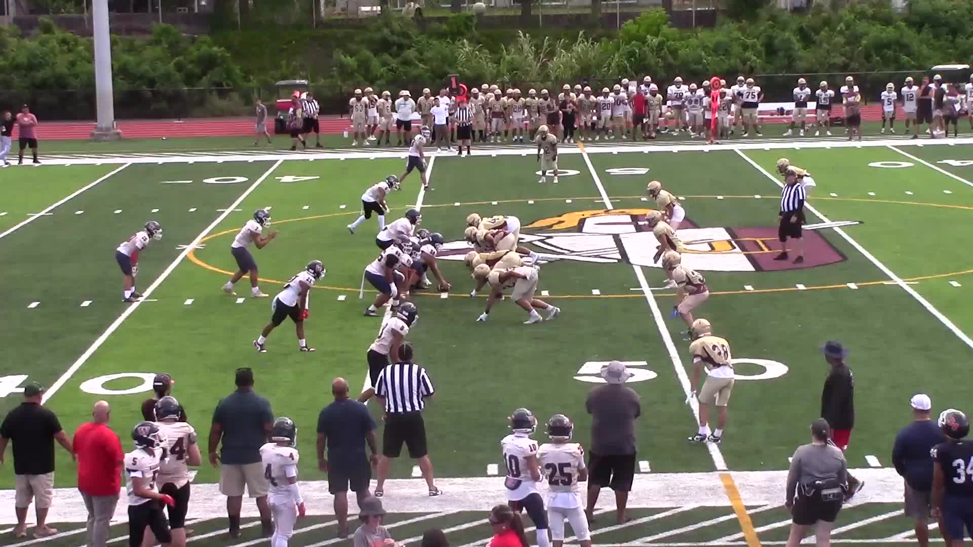 Castle High School, Pre season scrimmage
