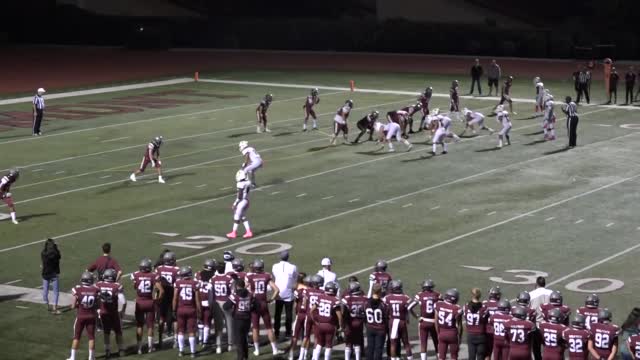 Boys Varsity Football Ayala High School Chino Hills