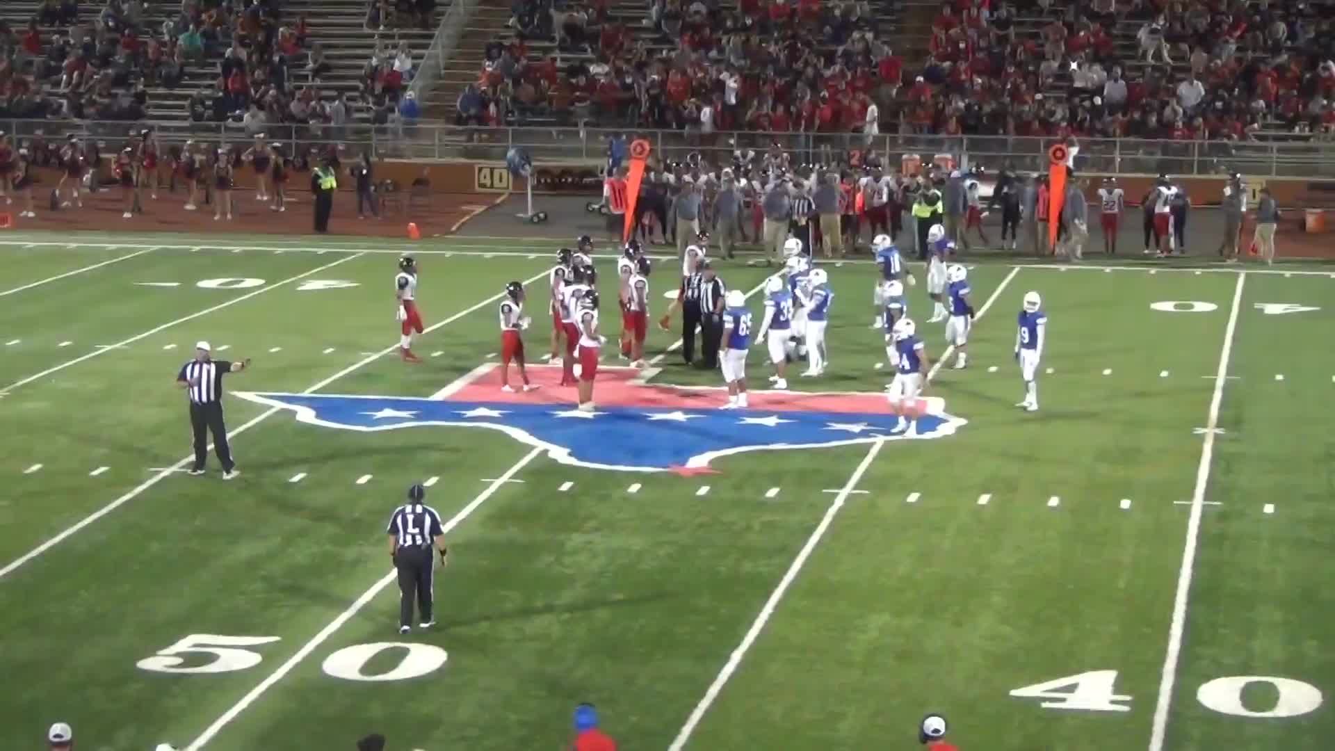 Veterans Memorial HS Football Video "Veterans Memorial football