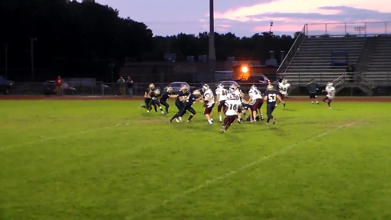 vs. Shady Spring High School Boys Jr. Varsity Football Robbie