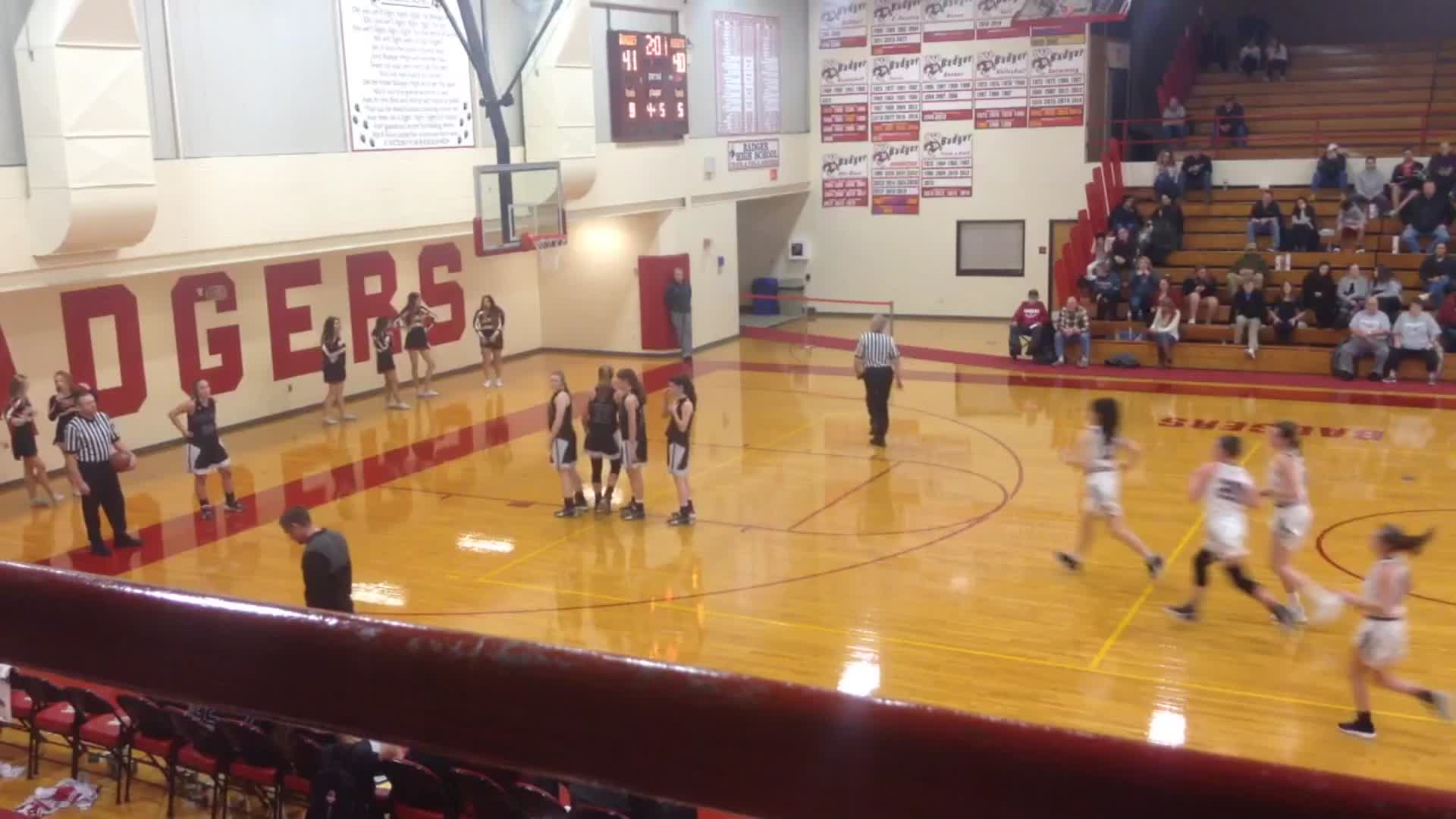 Union Grove HS Girls Basketball Video "Highlight of Badger High School