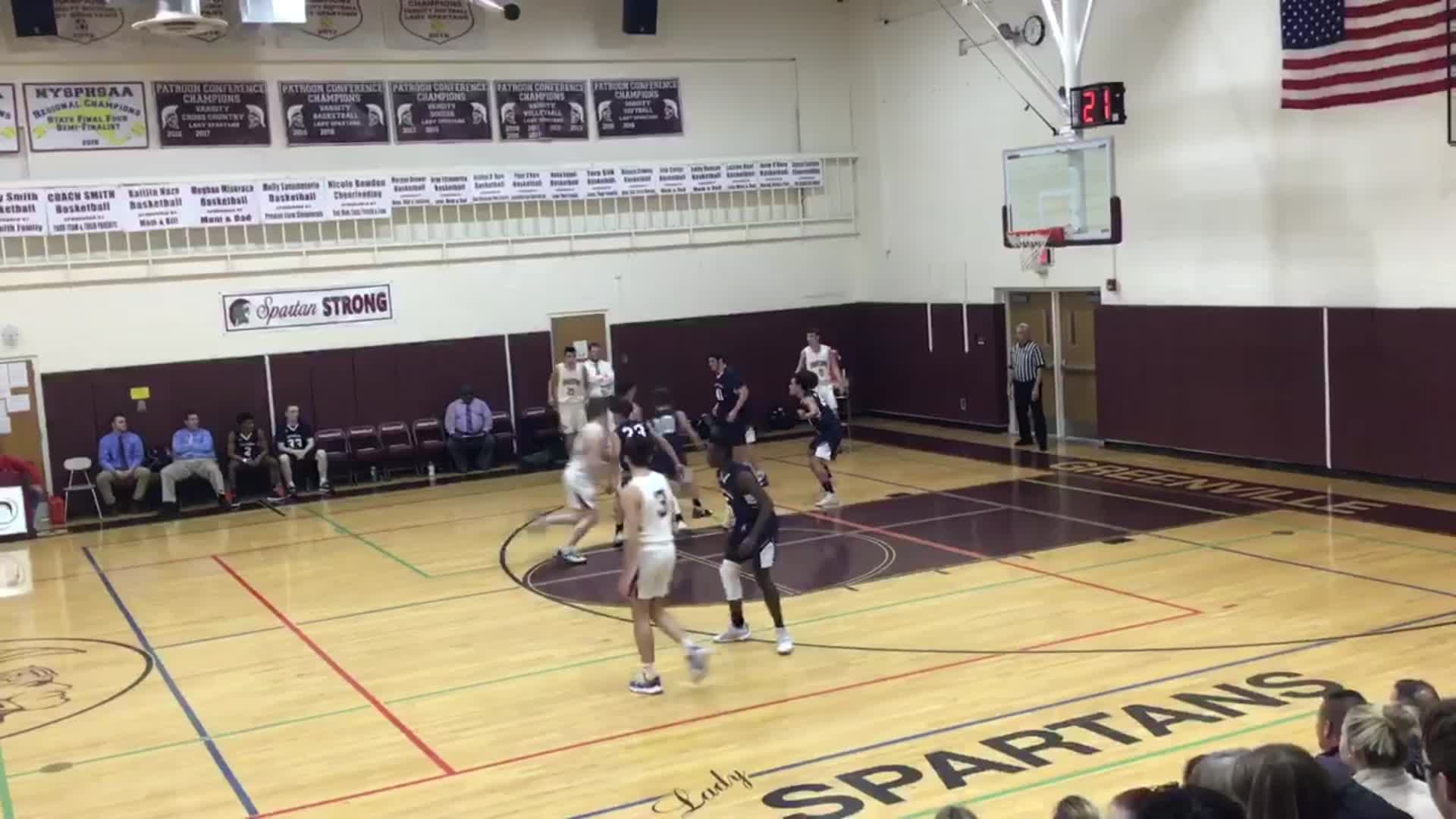 Rensselaer High School Greenville High Scho highlights Hudl