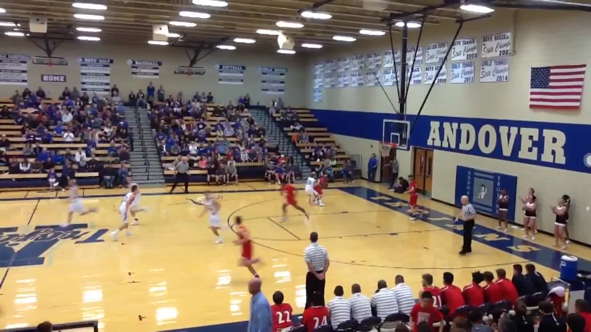 Andover High School Grant Bugbee highlights Hudl