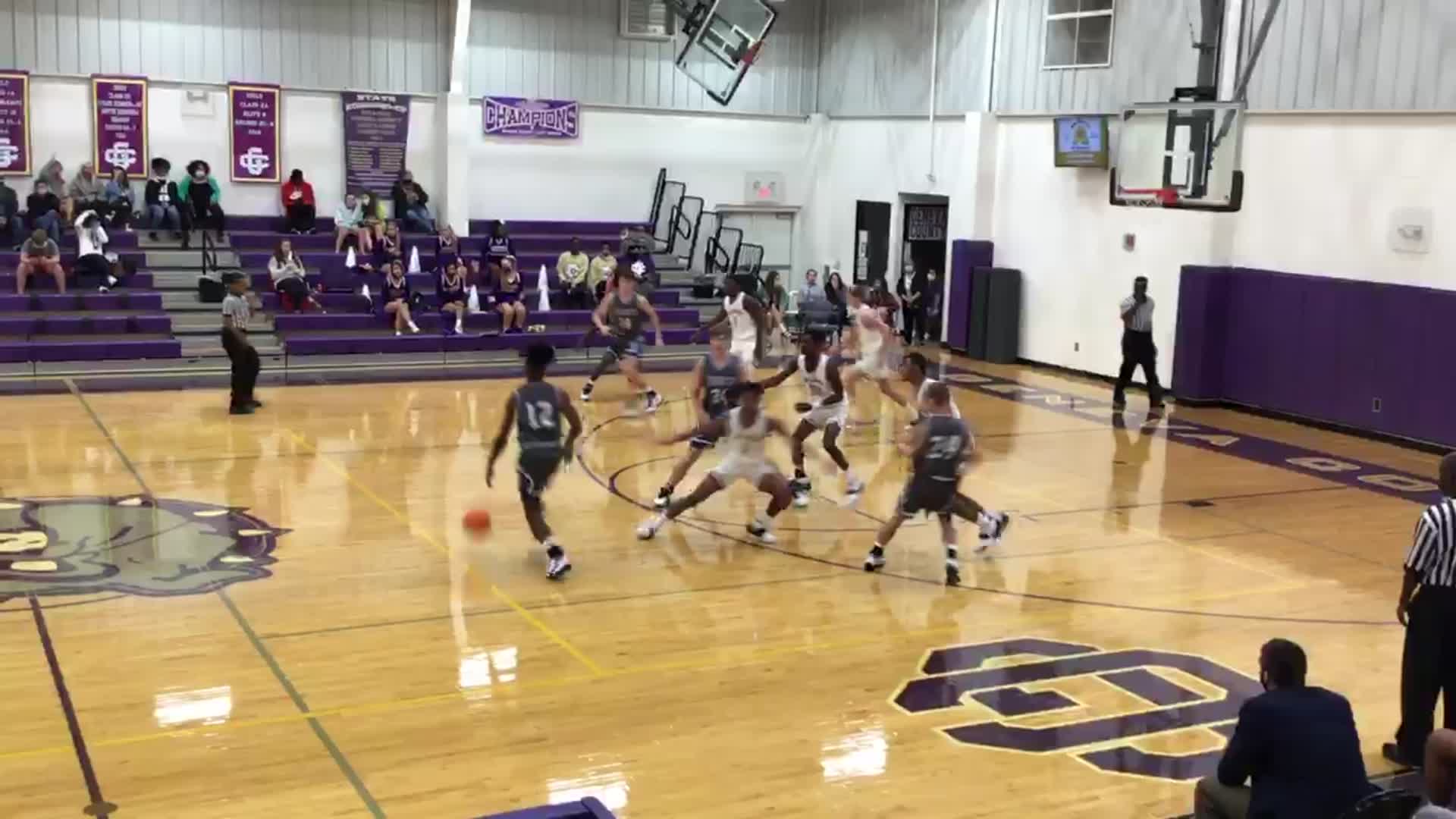 Rehobeth High School Omari Holmes highlights Hudl