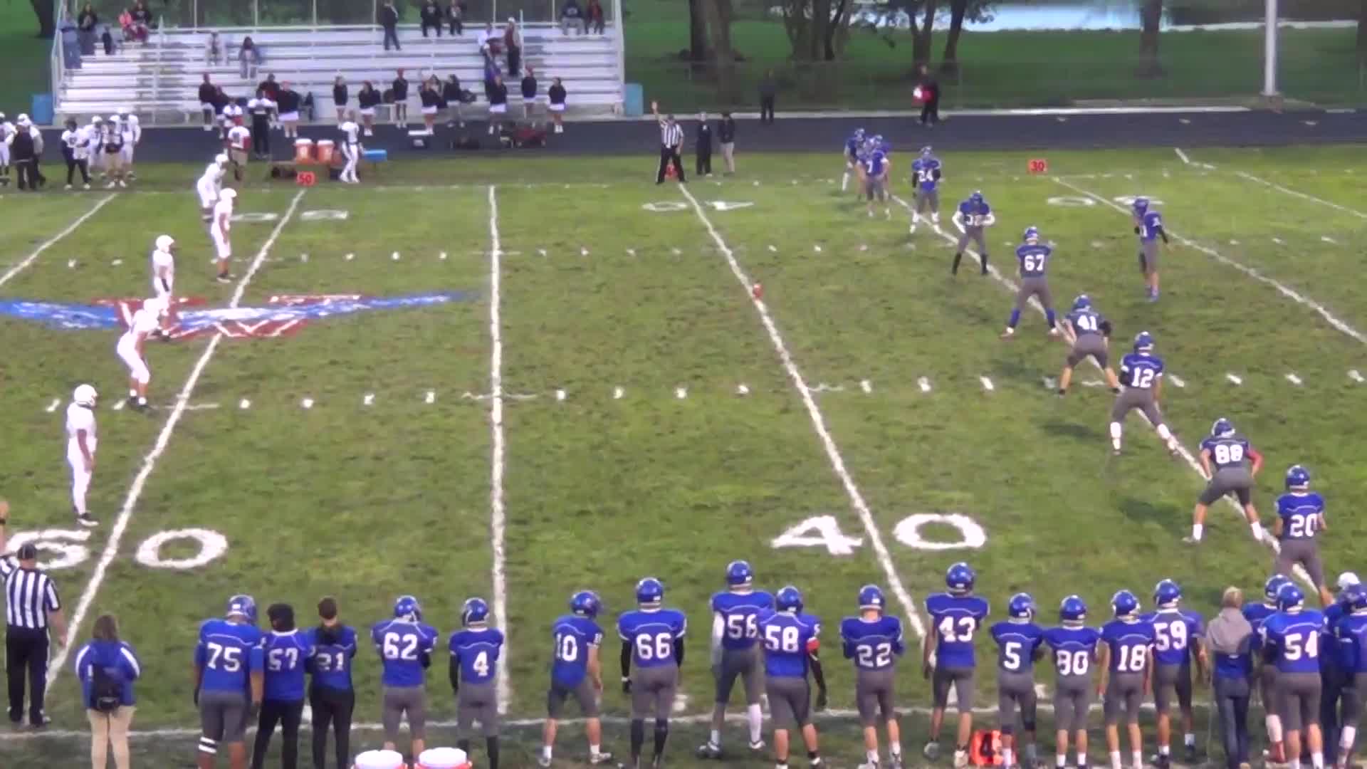 Wellsville HS Football Video "Wellsville football highlights
