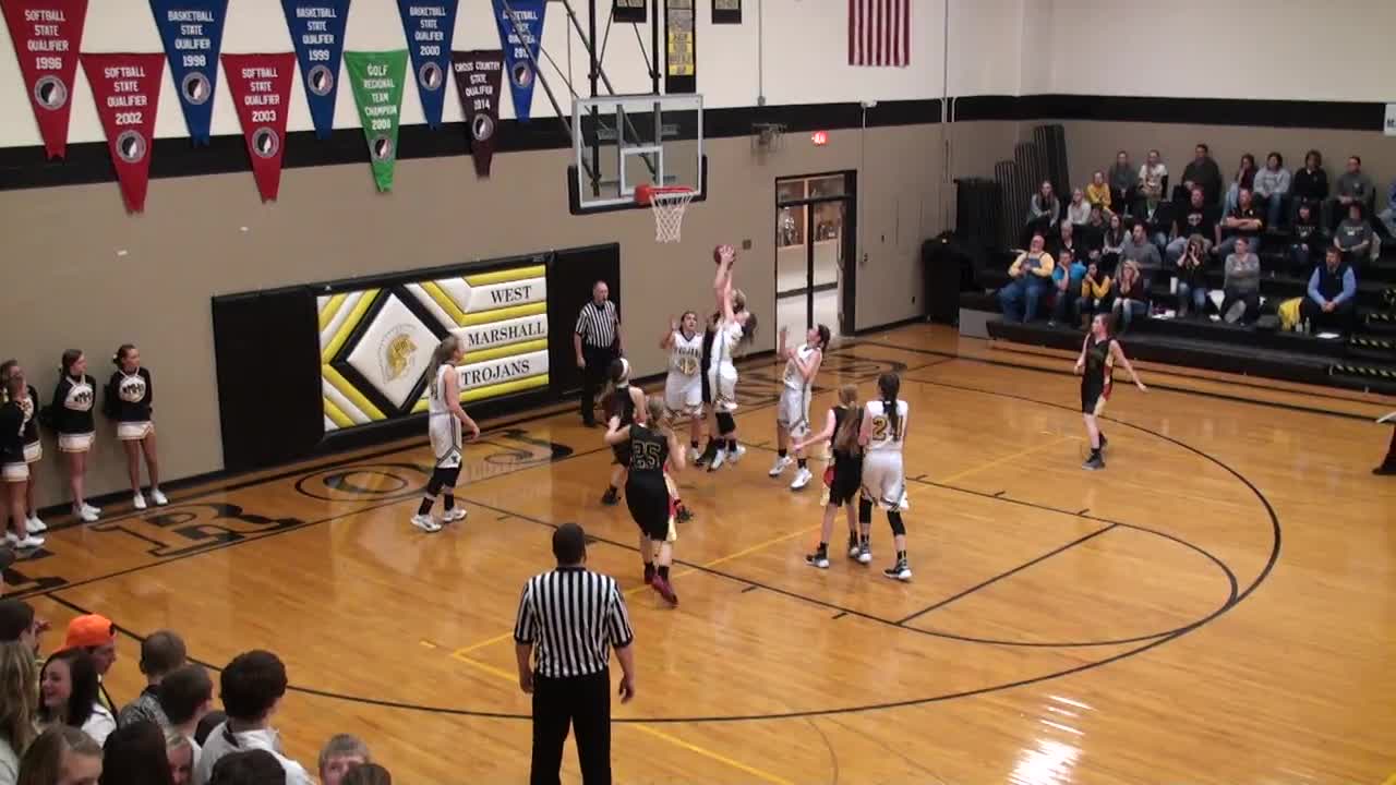 vs. West Marshall High Anna Pomeroy highlights Hudl