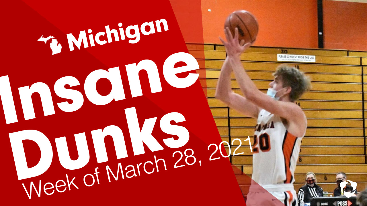 McBain HS Basketball Video "Michigan Insane Dunks from Week of March