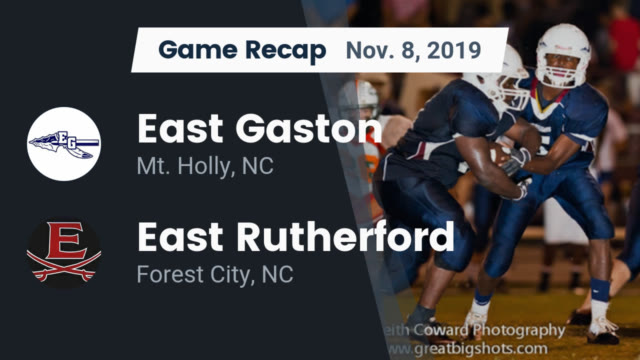 Boys Varsity Football East Gaston High School Mt Holly North