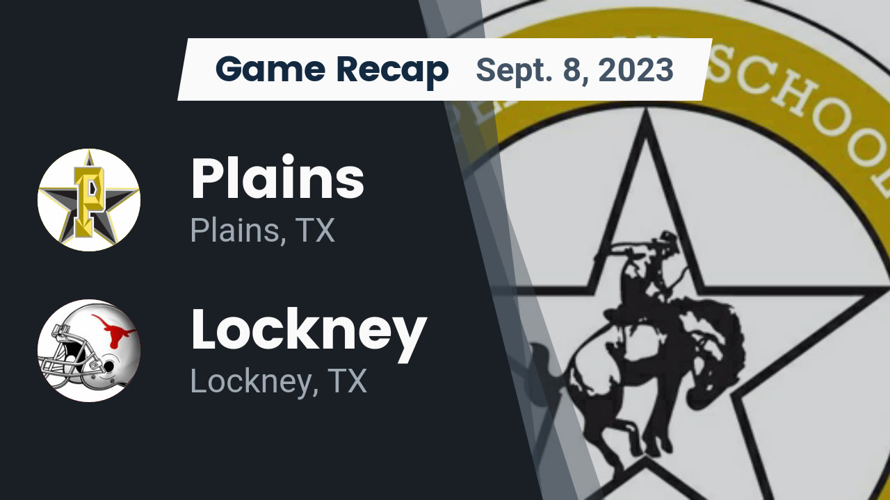 Plains (TX) High School Sports - Football, Basketball, Baseball ...