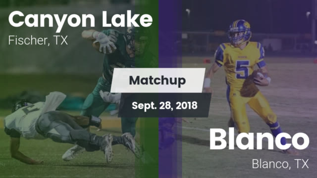Varsity Football Canyon Lake High School Fischer Texas