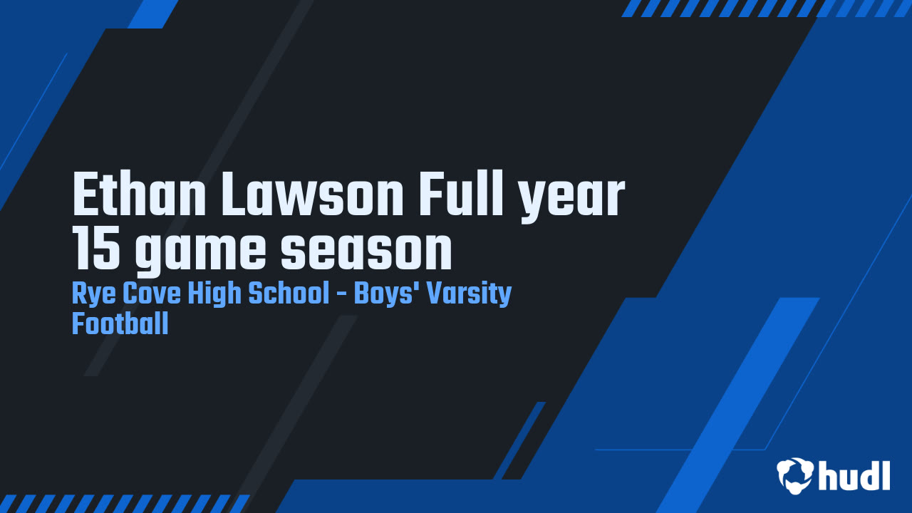 Ethan Lawson - Rye Cove - 2025 Junior Season Highlights