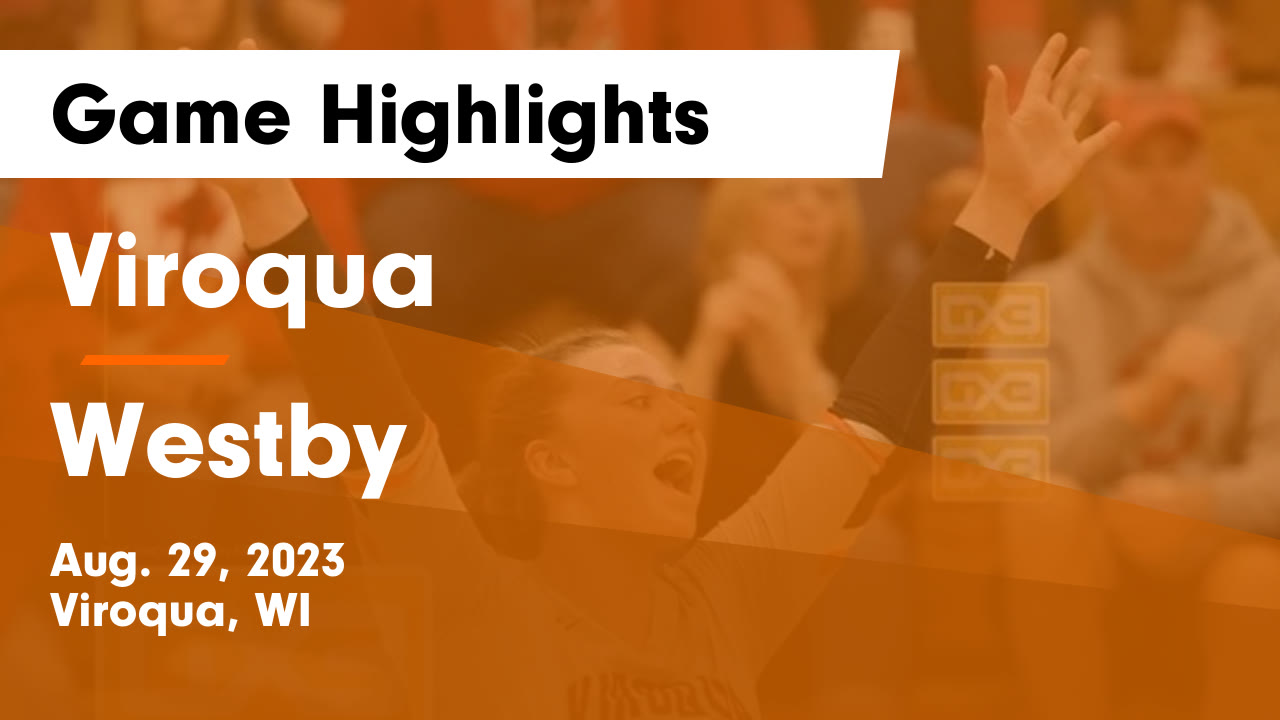 Viroqua vs Westby Game Highlights Aug. 29, 2023 Viroqua highlights