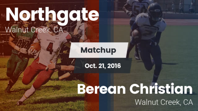 Boys Varsity Football Northgate High School Walnut Creek