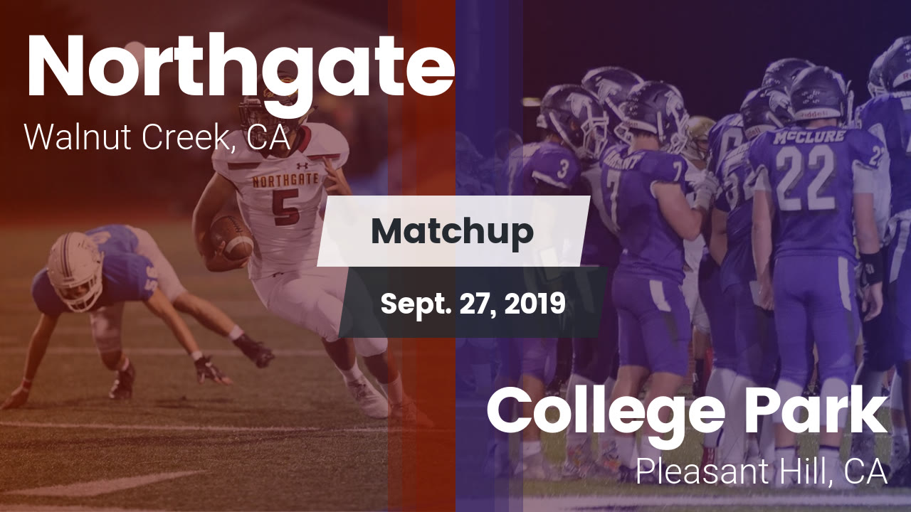 Northgate Hs Football Video Matchup Northgate High Vs College