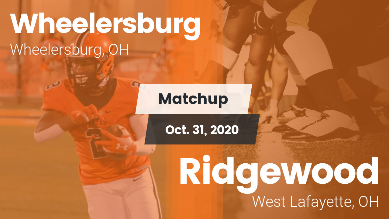 Wheelersburg HS Football Video "Matchup Wheelersburg High vs