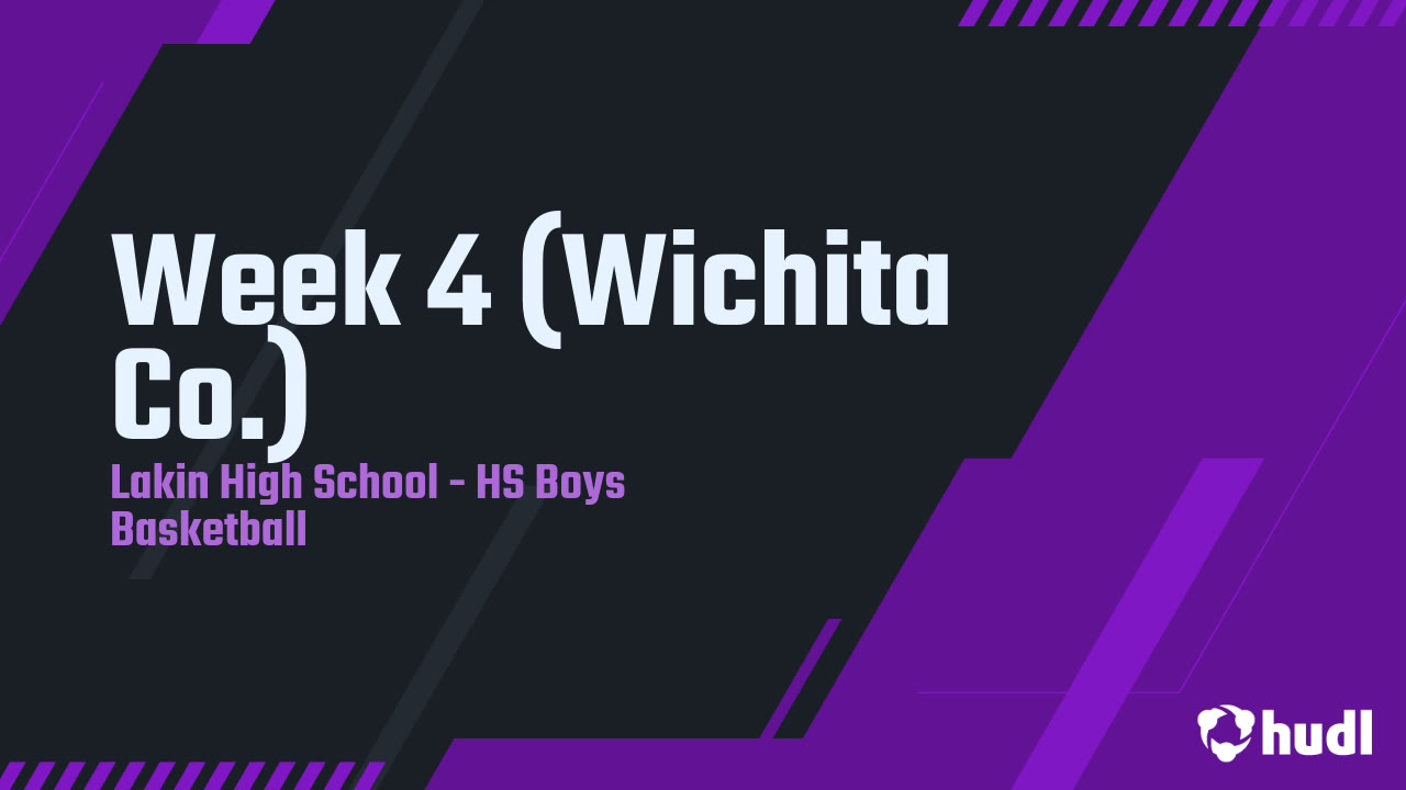 Week 4 (Wichita Co.) Lakin High School highlights Hudl