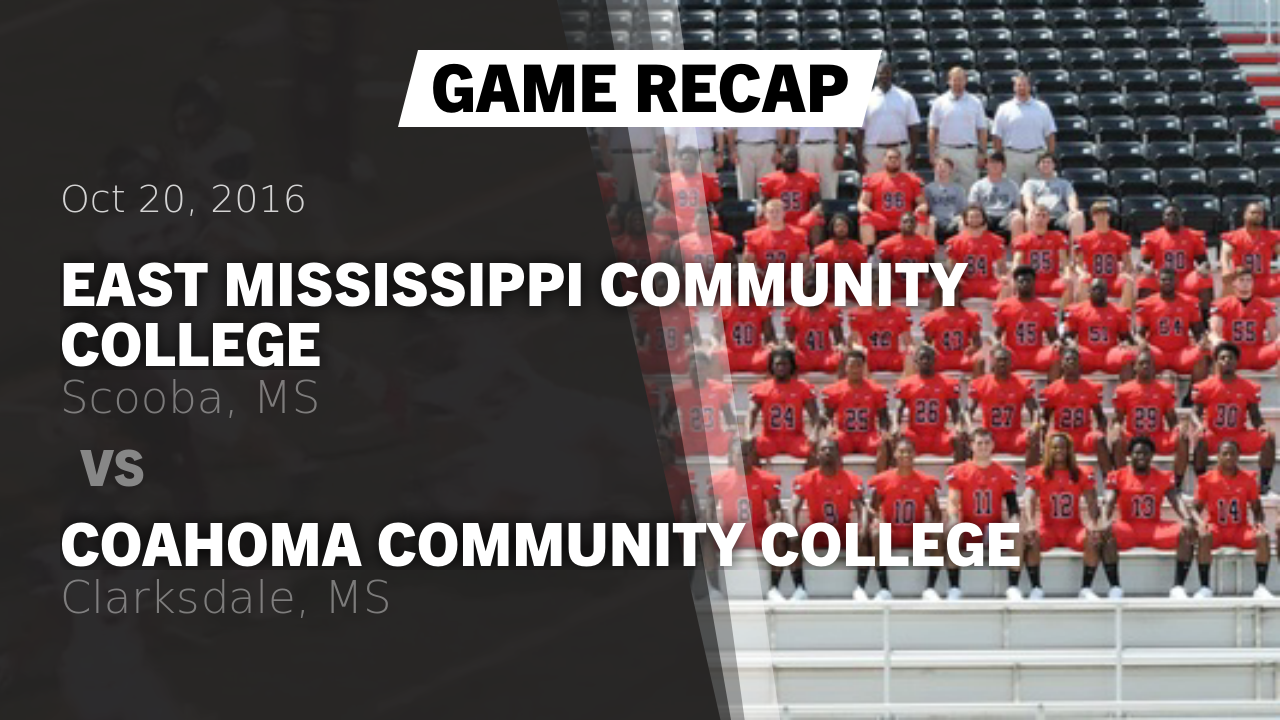 Recap East Mississippi Community College vs. Coahoma Community College