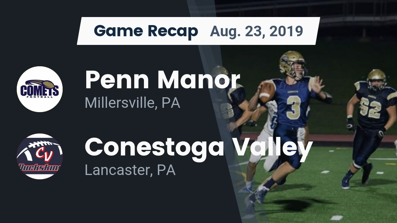 Penn Manor Hs Football Video Recap Penn Manor Vs Conestoga
