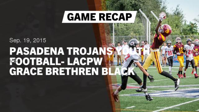 Trojans Jm Pasadena Trojans Youth Football Lacpw Pasadena