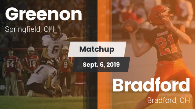 Varsity Football Greenon High School Springfield Ohio