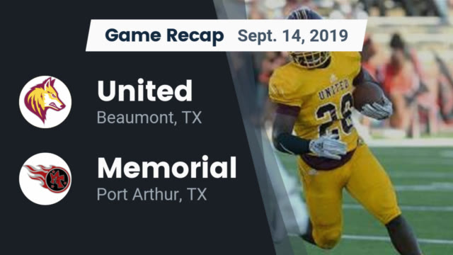 Varsity Football United High School Beaumont Texas Football