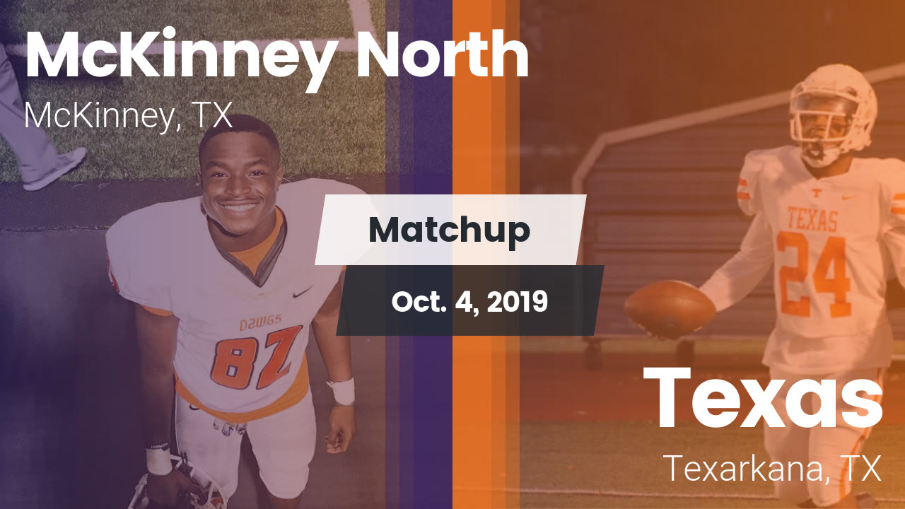Mckinney North Hs Football Video Matchup Mckinney North High Vs