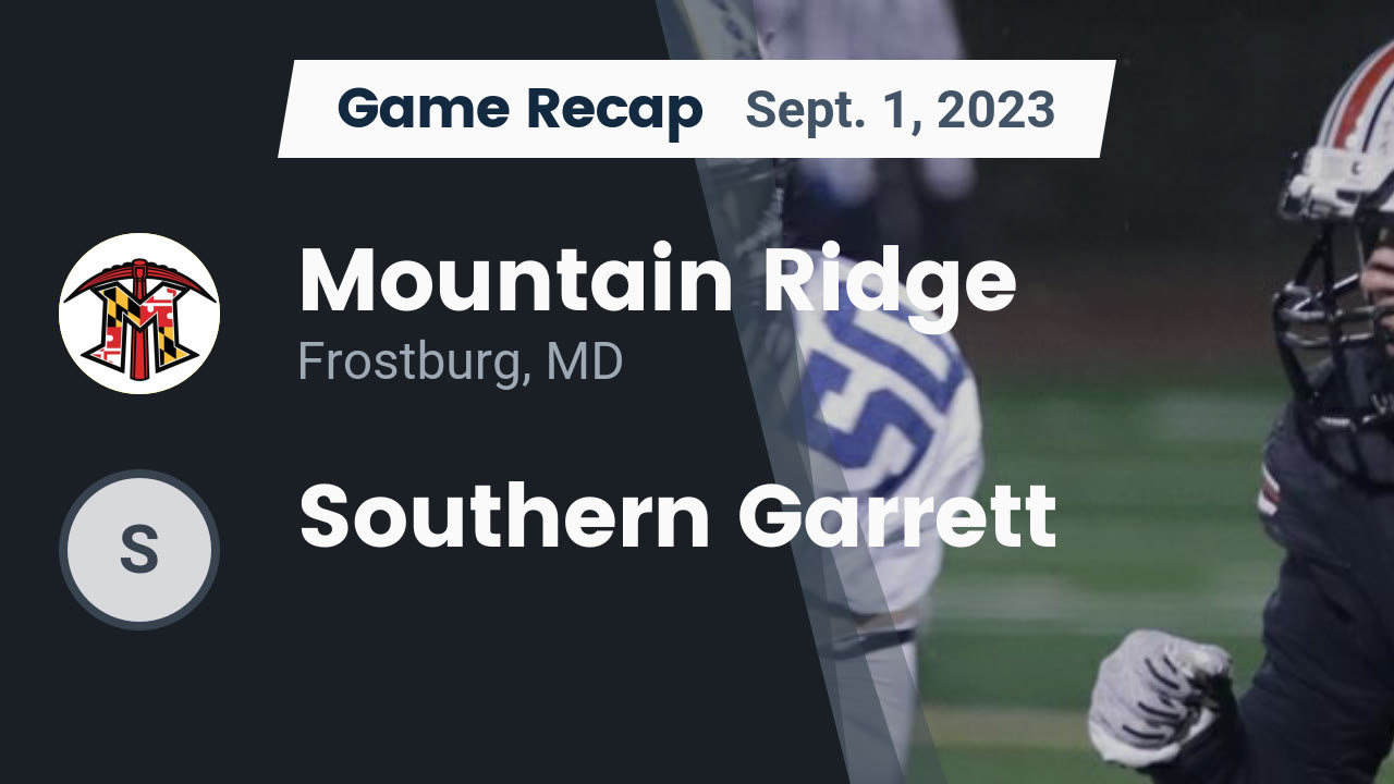 Mountain Ridge (Frostburg, MD) High School Sports Football