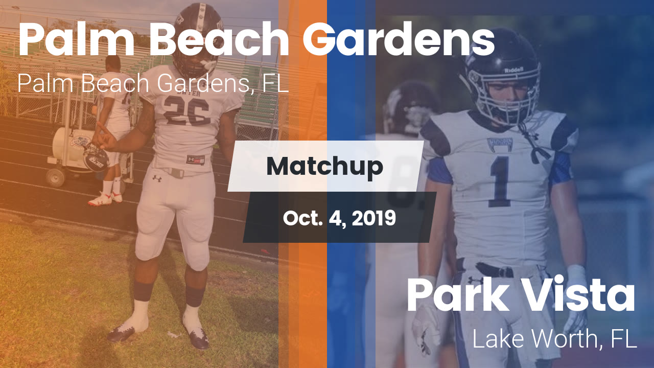Palm Beach Gardens Hs Football Video Matchup Palm Beach Gardens