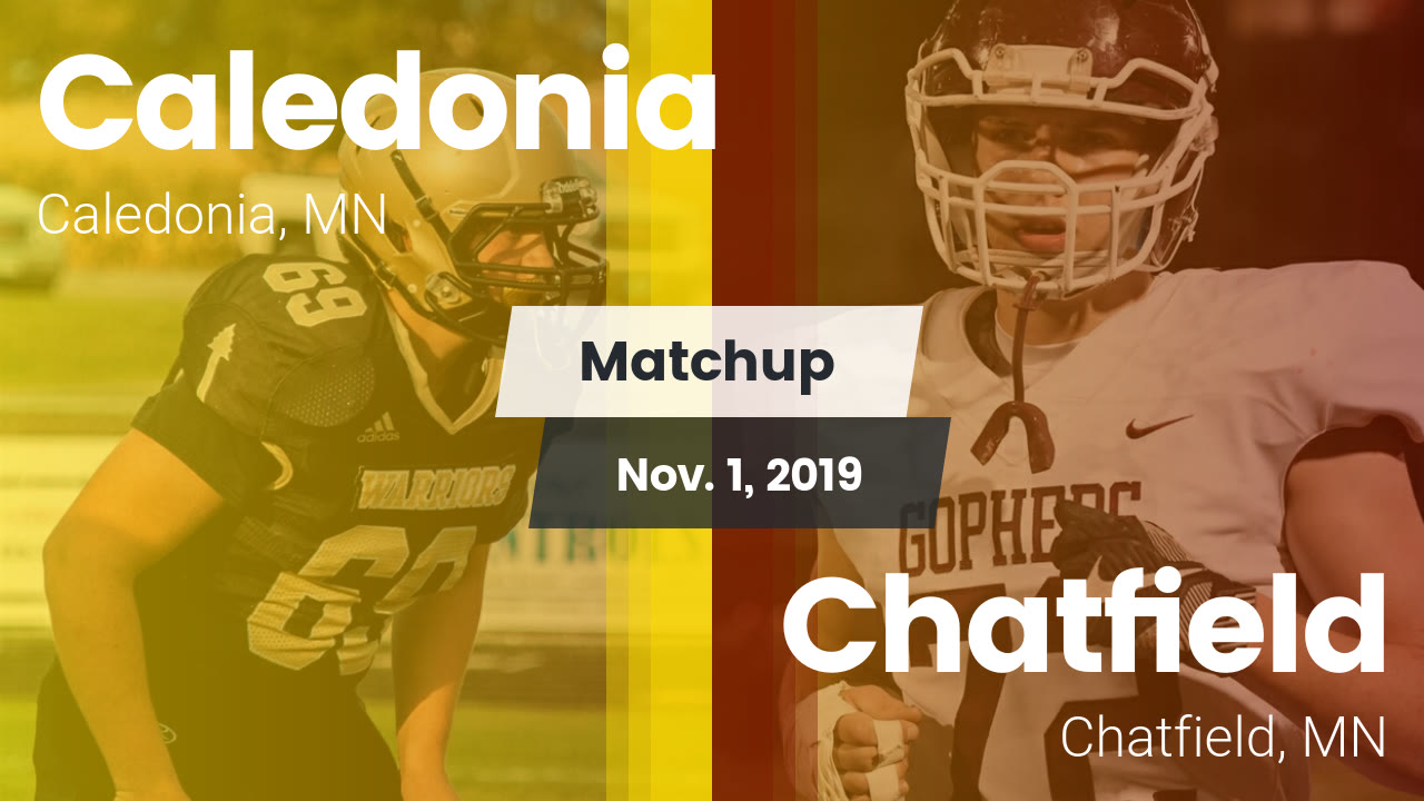 Caledonia Hs Football Video Matchup Caledonia High Vs Chatfield