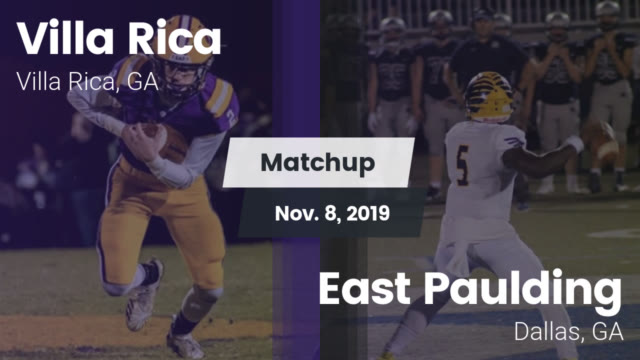 Mens Varsity Football Villa Rica High School Villa Rica