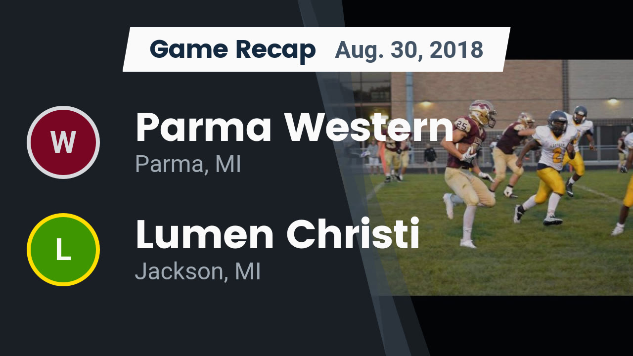 Football Game Recap Lumen Christi Catholic Vs Harper Creek