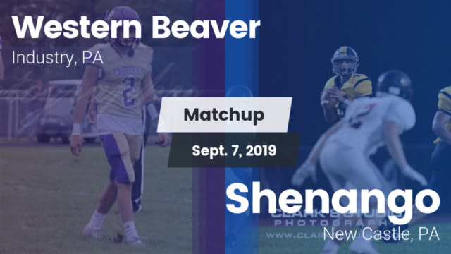 Boys Varsity Football Western Beaver High School Industry