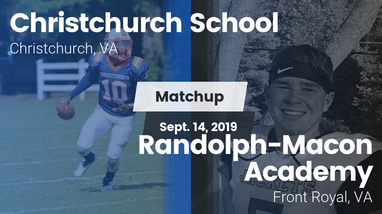 Christchurch School Hs Football Video Matchup Christchurch