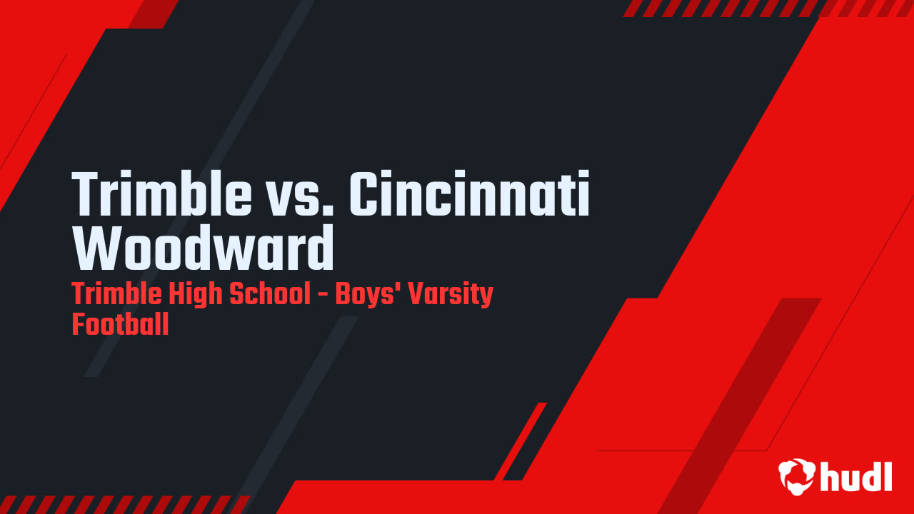 Trimble vs. Cincinnati Woodward Trimble High School highlights Hudl