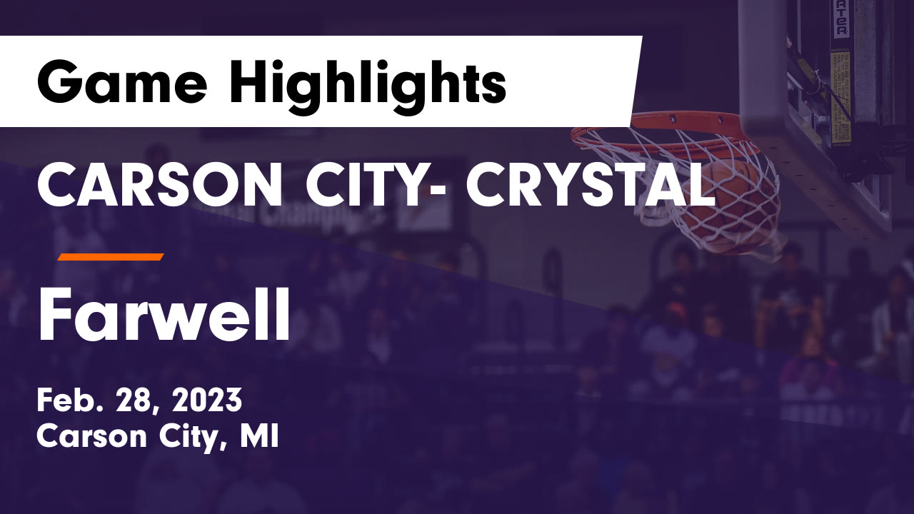 Carson CityCrystal (Carson City, MI) High School Sports Football