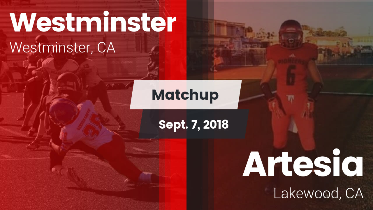 Westminster Hs Football Video Matchup Westminster High Vs