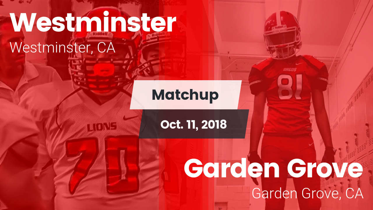 Westminster Hs Football Video Matchup Westminster High Vs