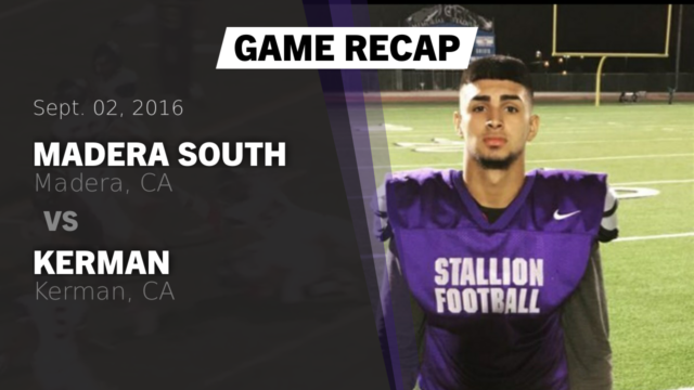 Boys Varsity Football Madera South High School Madera