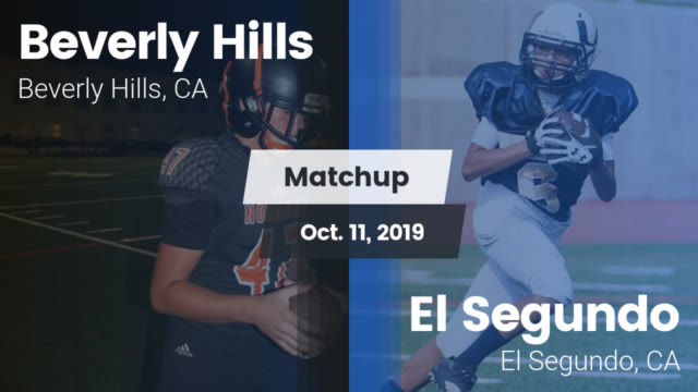 Boys Varsity Football Beverly Hills High School Beverly Hills