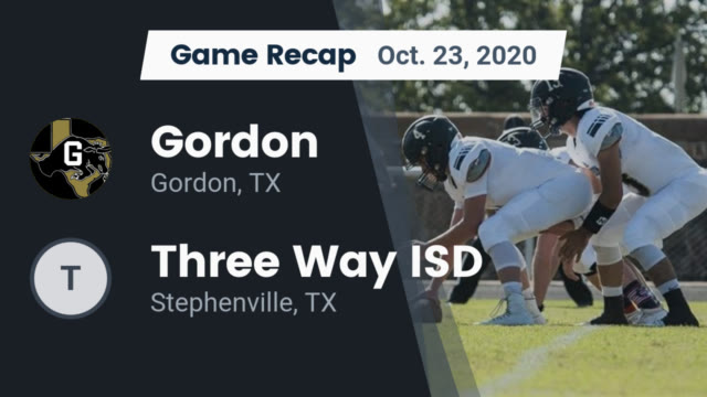 Varsity Football Gordon High School Gordon Texas Football Hudl